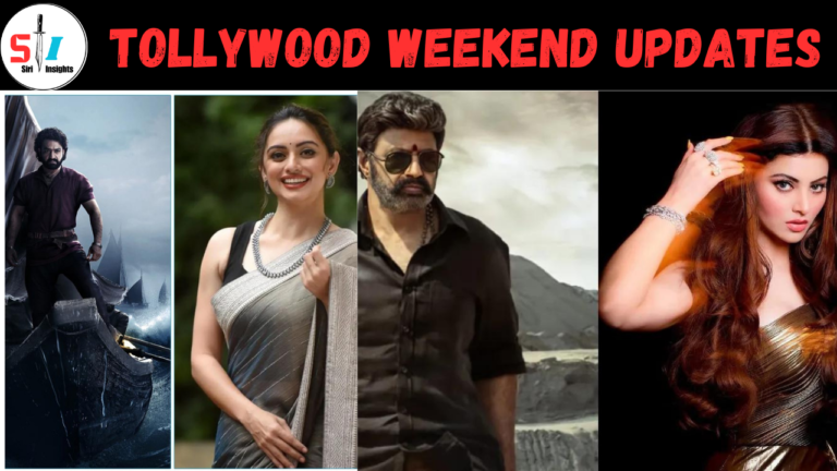 Tollywood weekend updates